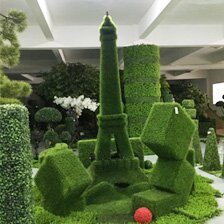 仿真绿雕