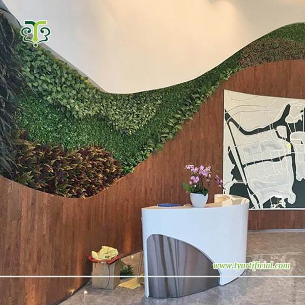 珠海璞醍海仿真植物墙工程